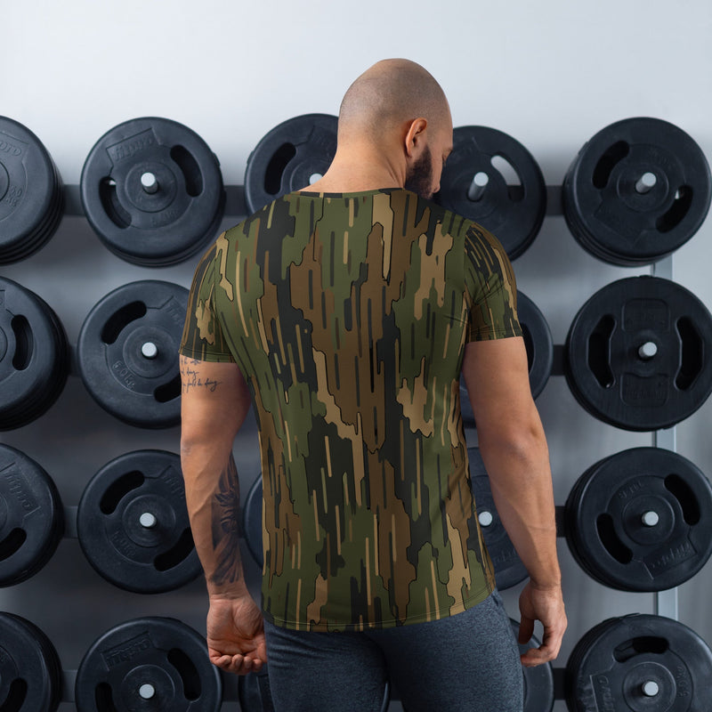 Eagle’s Dare Rainline Vanguard CAMO Mens Athletic T-Shirt - Shirt