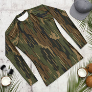 Eagle’s Dare Rainline Vanguard CAMO Mens Long-Sleeve Rash Guard - LS