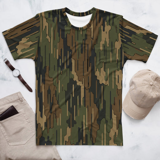 Eagle’s Dare Rainline Vanguard CAMO Mens T-Shirt - XS - Shirt - Tee