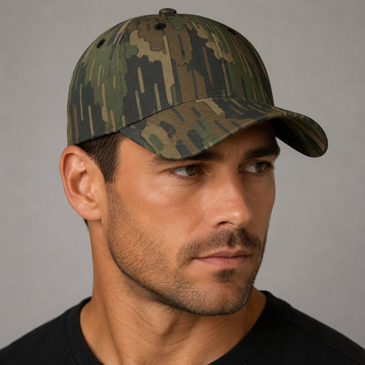 Eagle’s Dare Rainline Vanguard CAMO Snapback Ball Cap - U / White - Head