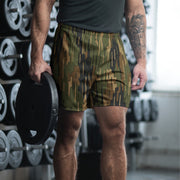 Eagle’s Dare Rainline Vanguard CAMO Unisex Athletic Long Shorts - 2XS