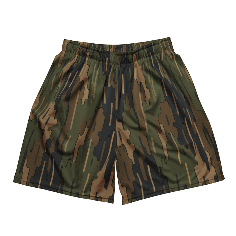 Eagle’s Dare Rainline Vanguard CAMO Unisex Mesh Shorts - 2XS