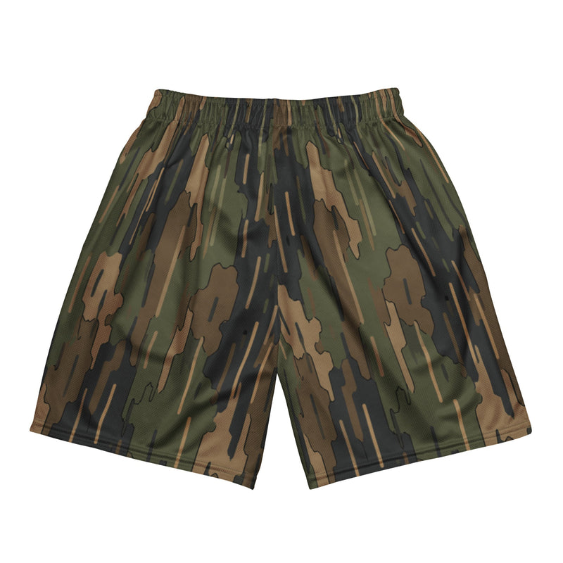 Eagle’s Dare Rainline Vanguard CAMO Unisex Mesh Shorts