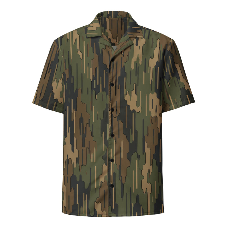 Eagle’s Dare Rainline Vanguard CAMO Unisex Short-Sleeve Button Shirt - Button-Up