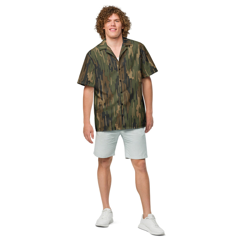 Eagle’s Dare Rainline Vanguard CAMO Unisex Short-Sleeve Button Shirt - Button-Up