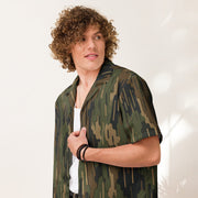 Eagle’s Dare Rainline Vanguard CAMO Unisex Short-Sleeve Button Shirt - Button-Up