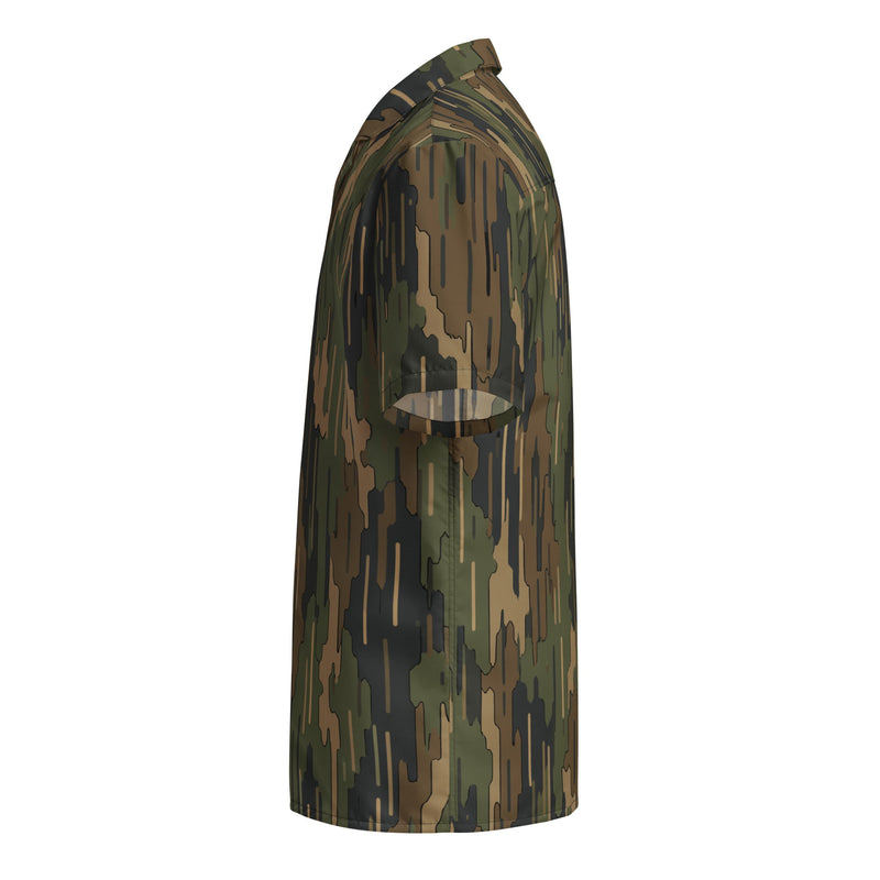 Eagle’s Dare Rainline Vanguard CAMO Unisex Short-Sleeve Button Shirt - Button-Up