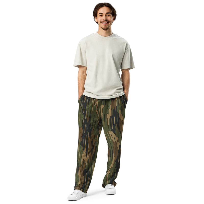 Eagle’s Dare Rainline Vanguard CAMO Unisex Wide-Leg Joggers
