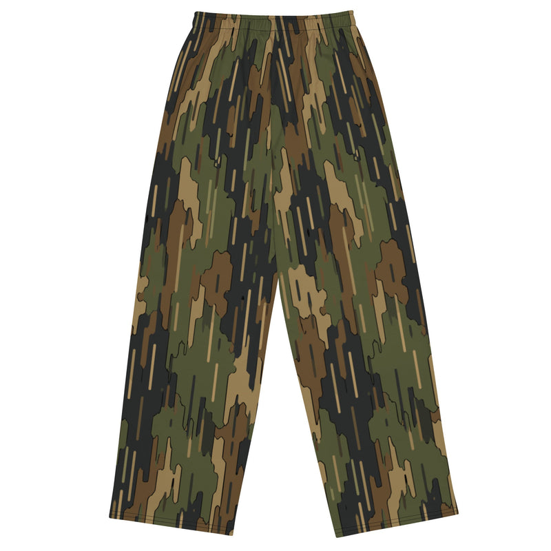 Eagle’s Dare Rainline Vanguard CAMO Unisex Wide-Leg Leisure Pants - Pant
