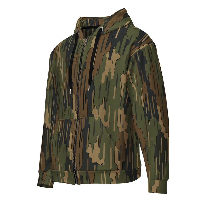 Eagle’s Dare Rainline Vanguard CAMO Unisex Zip Hoodie