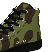 Eastern Bloc Amoeba Woodland Heritage CAMO Mens High-Top Canvas Shoes