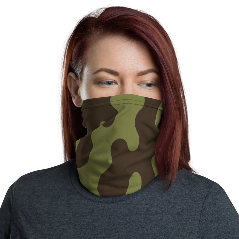 Eastern Bloc Amoeba Woodland Heritage CAMO Neck Gaiter - Head