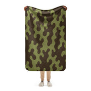 Eastern Bloc Amoeba Woodland Heritage CAMO Sherpa Blanket - 37″×57″