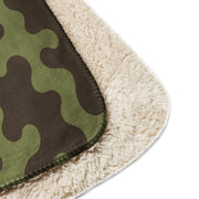 Eastern Bloc Amoeba Woodland Heritage CAMO Sherpa Blanket