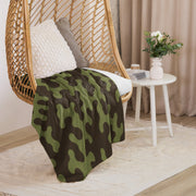 Eastern Bloc Amoeba Woodland Heritage CAMO Sherpa Blanket