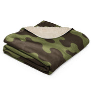 Eastern Bloc Amoeba Woodland Heritage CAMO Sherpa Blanket