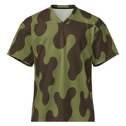Eastern Bloc Amoeba Woodland Heritage CAMO Unisex American Football Jersey - 2XS