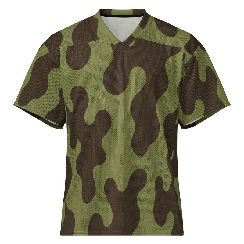 Eastern Bloc Amoeba Woodland Heritage CAMO Unisex American Football Jersey - 2XS