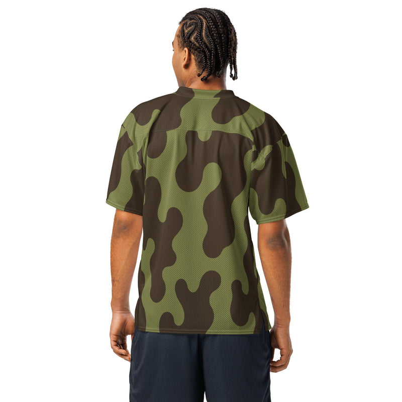 Eastern Bloc Amoeba Woodland Heritage CAMO Unisex American Football Jersey