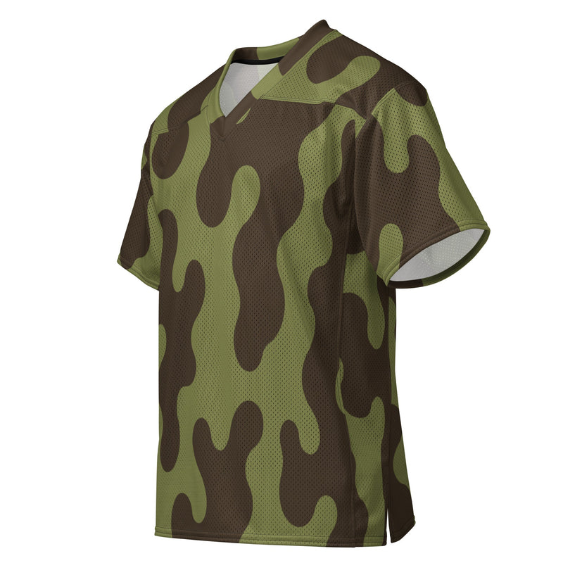 Eastern Bloc Amoeba Woodland Heritage CAMO Unisex American Football Jersey