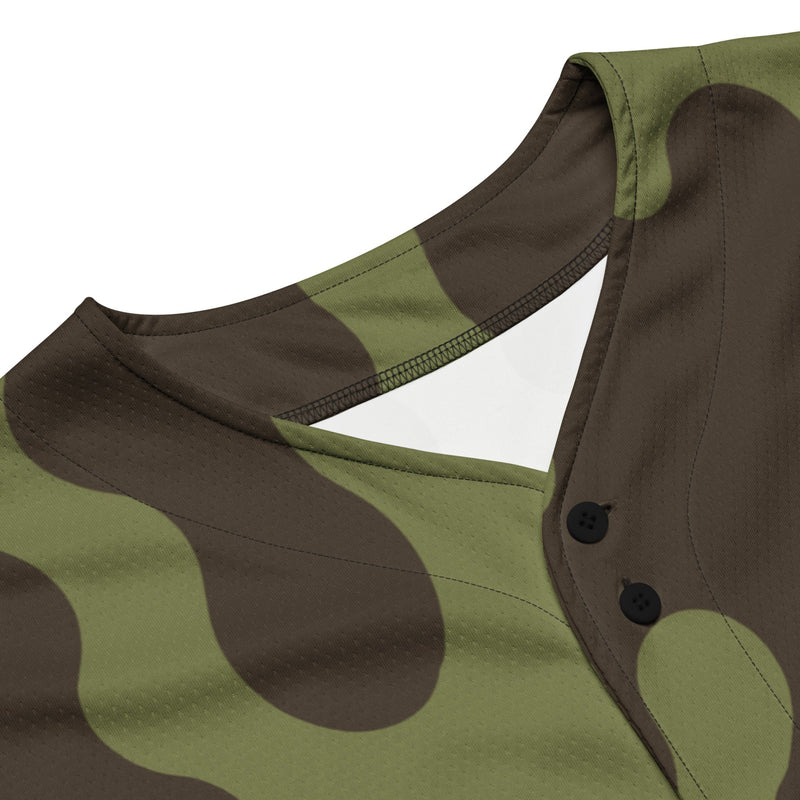Eastern Bloc Amoeba Woodland Heritage CAMO Unisex Baseball Jersey