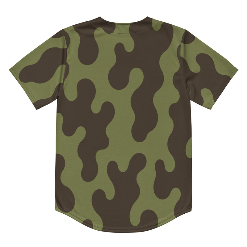 Eastern Bloc Amoeba Woodland Heritage CAMO Unisex Baseball Jersey