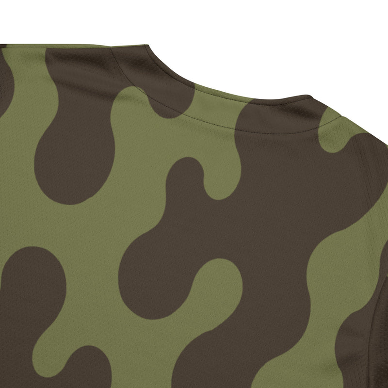 Eastern Bloc Amoeba Woodland Heritage CAMO Unisex Baseball Jersey