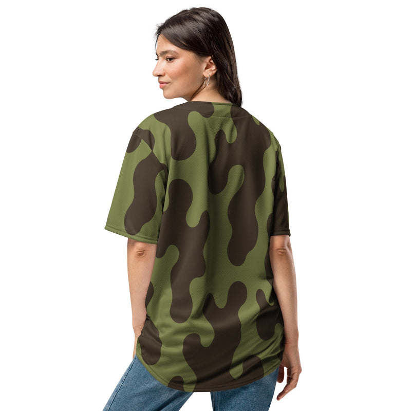 Eastern Bloc Amoeba Woodland Heritage CAMO Unisex Baseball Jersey