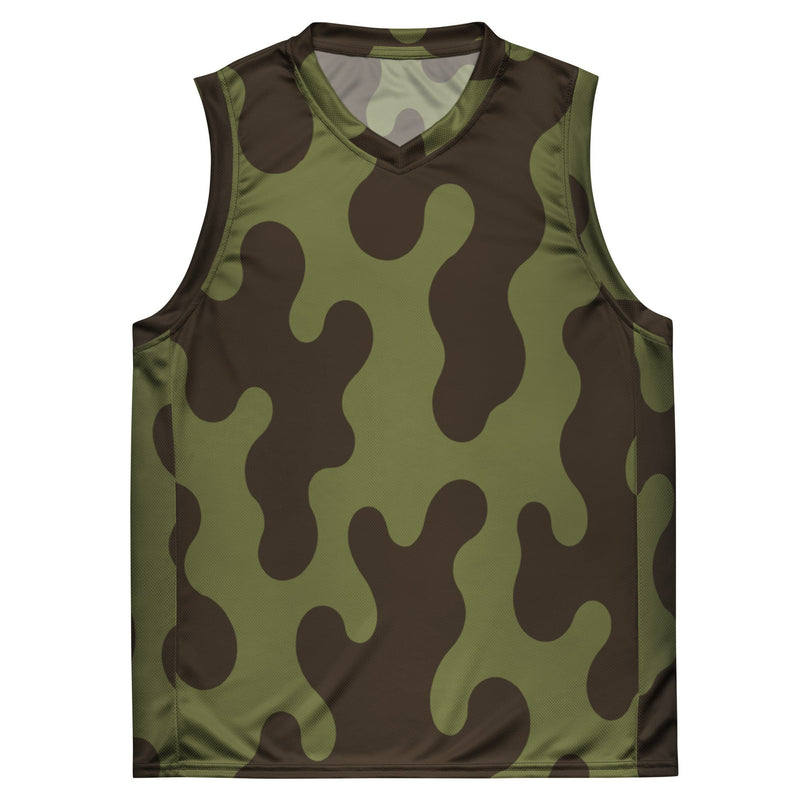 Eastern Bloc Amoeba Woodland Heritage CAMO Unisex Basketball Jersey