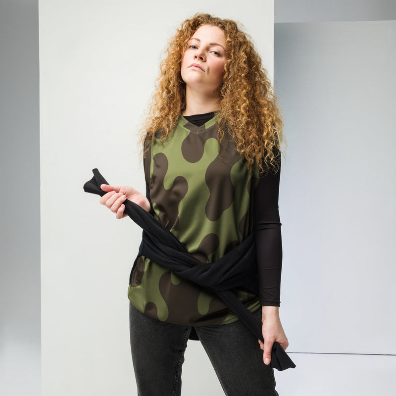 Eastern Bloc Amoeba Woodland Heritage CAMO Unisex Basketball Jersey
