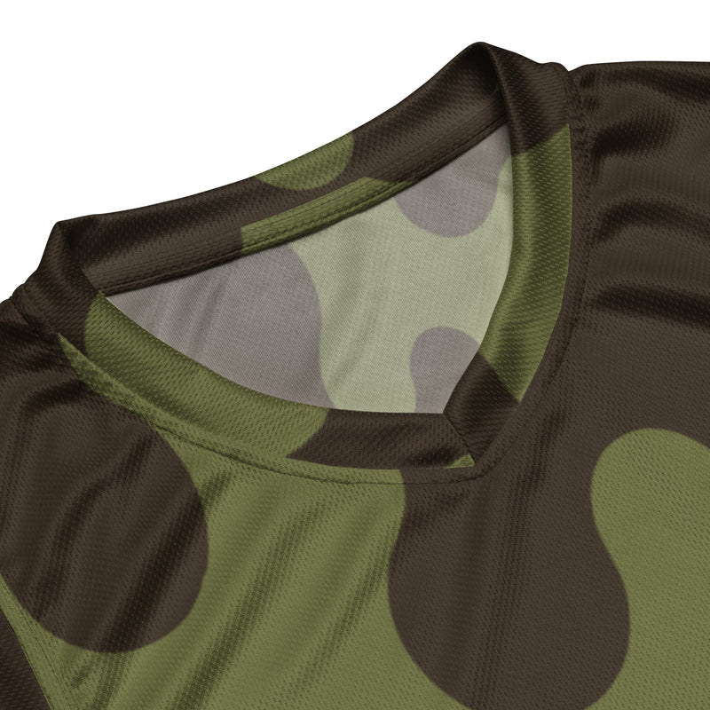 Eastern Bloc Amoeba Woodland Heritage CAMO Unisex Basketball Jersey