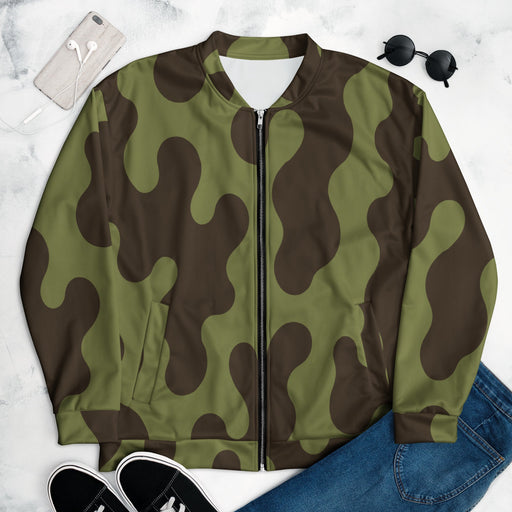 Eastern Bloc Amoeba Woodland Heritage CAMO Unisex Bomber Jacket - XS