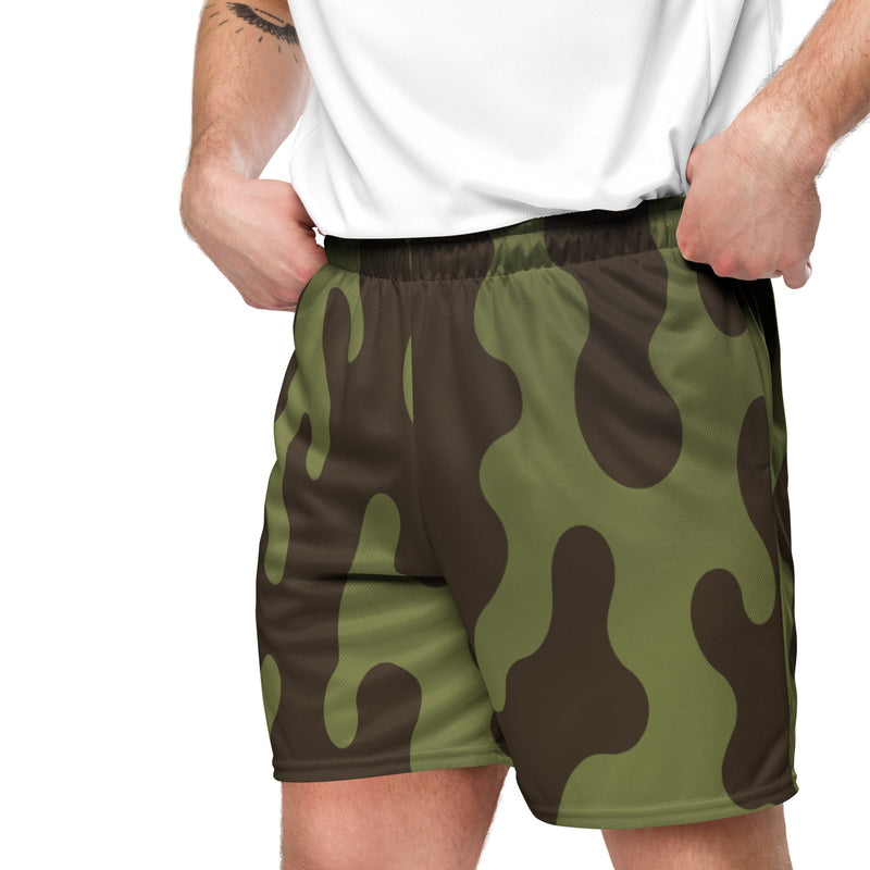 Eastern Bloc Amoeba Woodland Heritage CAMO Unisex Mesh Shorts