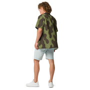 Eastern Bloc Amoeba Woodland Heritage CAMO Unisex Short-Sleeve Button Shirt - Button-Up