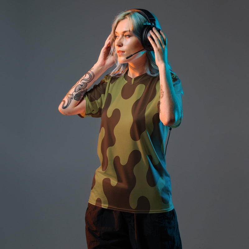 Eastern Bloc Amoeba Woodland Heritage CAMO Unisex Sports Jersey