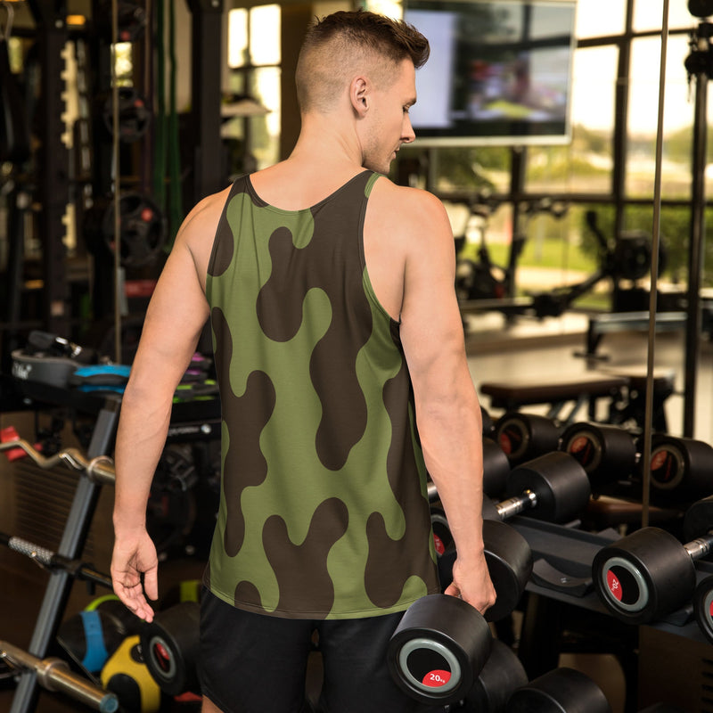 Eastern Bloc Amoeba Woodland Heritage CAMO Unisex Tank Top - Shirt