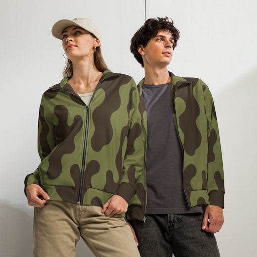 Eastern Bloc Amoeba Woodland Heritage CAMO Unisex Track Jacket - 2XS