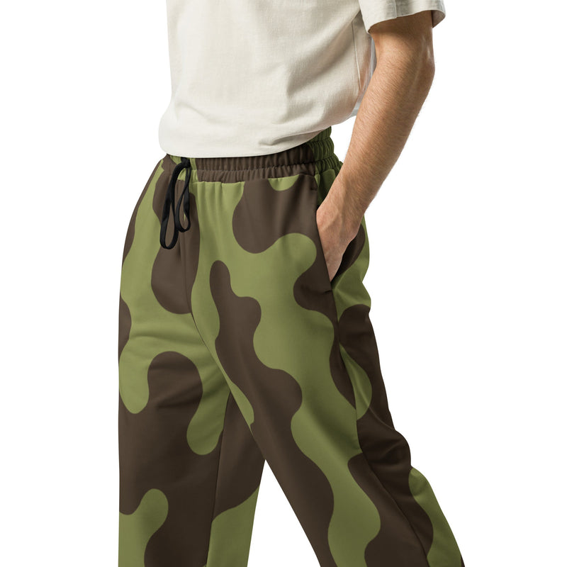 Eastern Bloc Amoeba Woodland Heritage CAMO Unisex Wide-Leg Joggers
