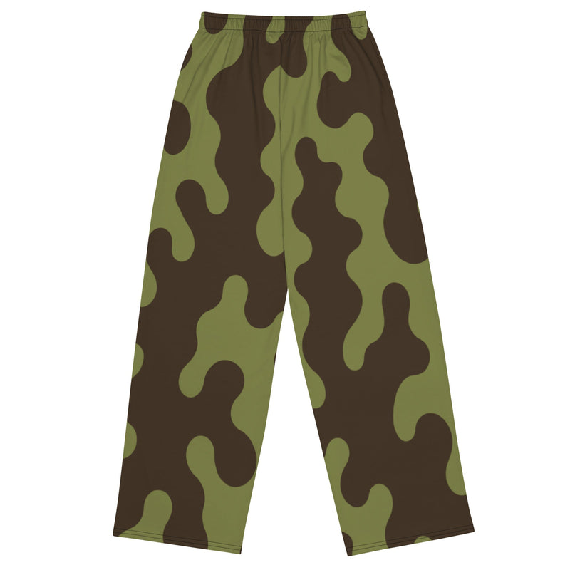 Eastern Bloc Amoeba Woodland Heritage CAMO Unisex Wide-Leg Leisure Pants - Pant