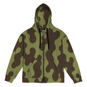 Eastern Bloc Amoeba Woodland Heritage CAMO Unisex Zip Hoodie - 2XS