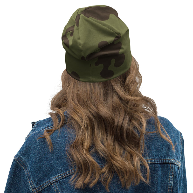 Eastern Bloc Classic Amoeba Spot Heritage CAMO Beanie - Head