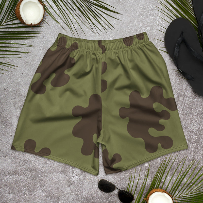 Eastern Bloc Classic Amoeba Spot Heritage CAMO Unisex Athletic Long Shorts