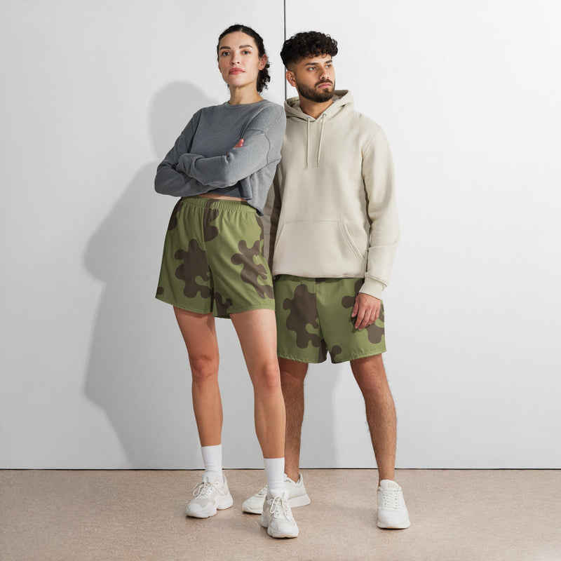 Eastern Bloc Classic Amoeba Spot Heritage CAMO Unisex Athletic Long Shorts