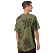 Eastern Bloc Classic Amoeba Spot Heritage CAMO Unisex Baseball Jersey