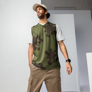 Eastern Bloc Classic Amoeba Spot Heritage CAMO Unisex Basketball Jersey - 2XS
