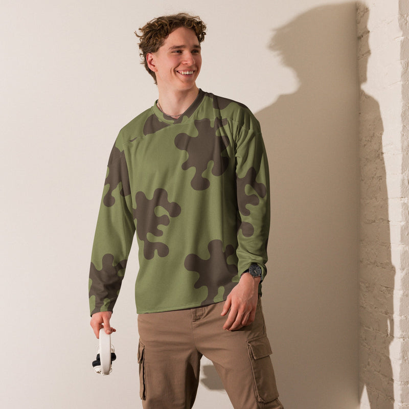 Eastern Bloc Classic Amoeba Spot Heritage CAMO Unisex Hockey Fan Jersey