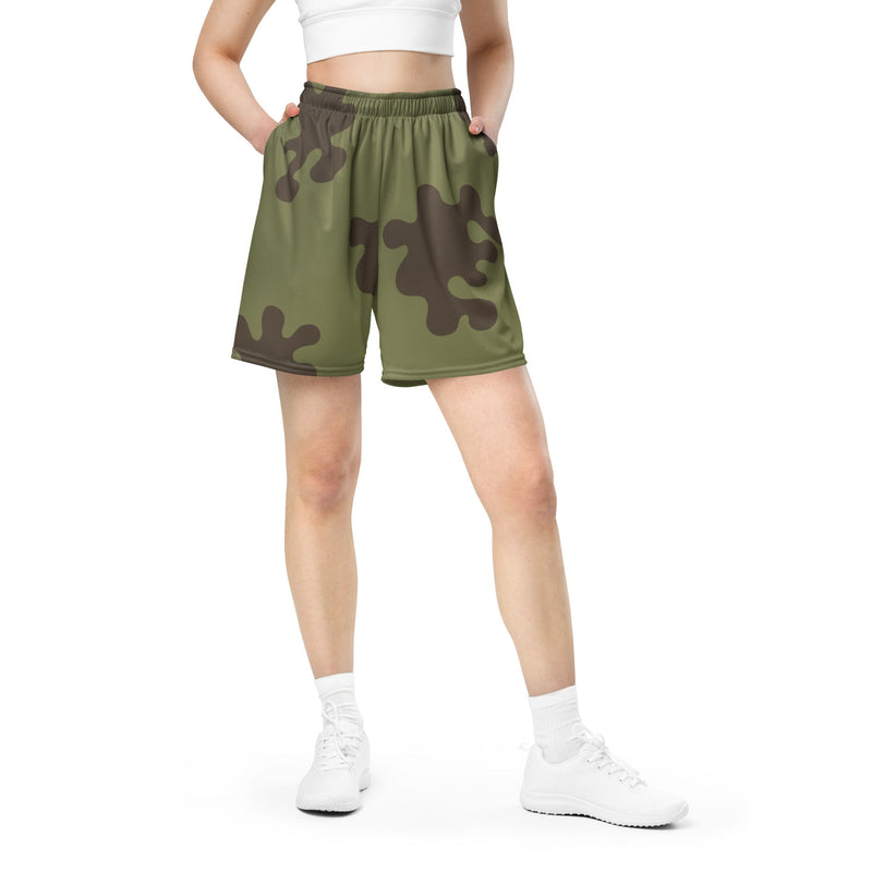 Eastern Bloc Classic Amoeba Spot Heritage CAMO Unisex Mesh Shorts