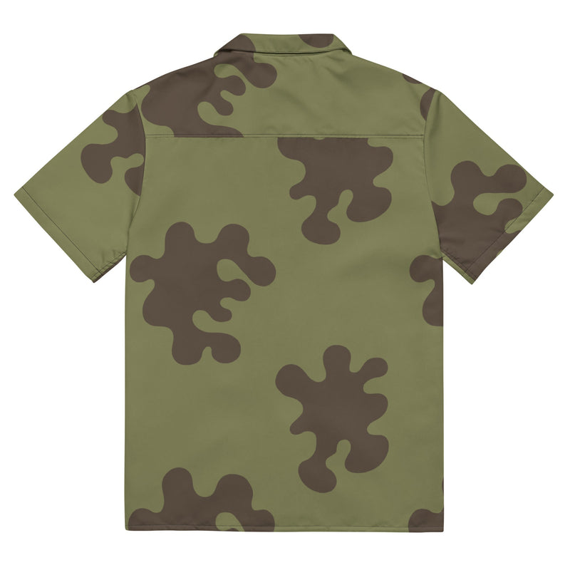 Eastern Bloc Classic Amoeba Spot Heritage CAMO Unisex Short-Sleeve Button Shirt - Button-Up