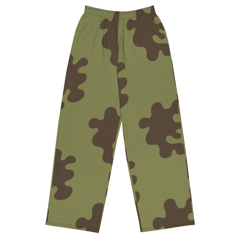 Eastern Bloc Classic Amoeba Spot Heritage CAMO Unisex Wide-Leg Leisure Pants - 2XS - Pant
