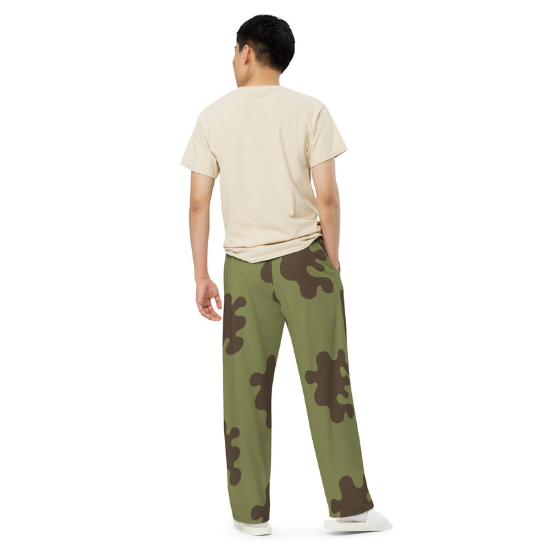 Eastern Bloc Classic Amoeba Spot Heritage CAMO Unisex Wide-Leg Leisure Pants - Pant